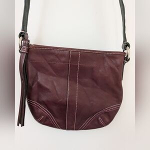 Coach leather crossbody